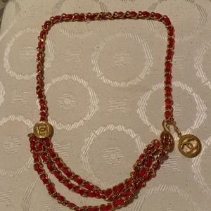 Beautiful vintage Chanel chain belt gorgeous